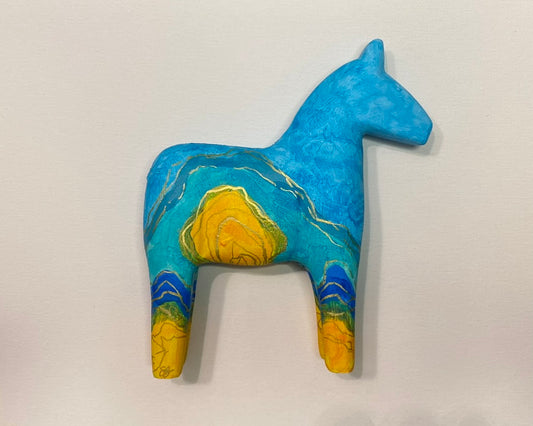 Painted Horse- Ocean Blue