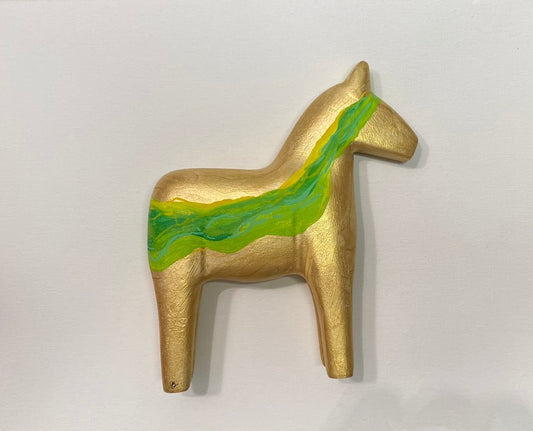 Painted Horse- Golden Landscape