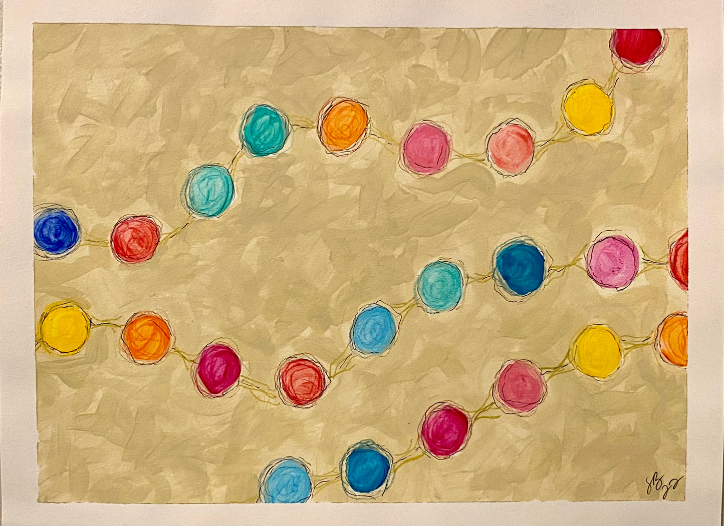 Original Acrylic Painting- Strand 1
